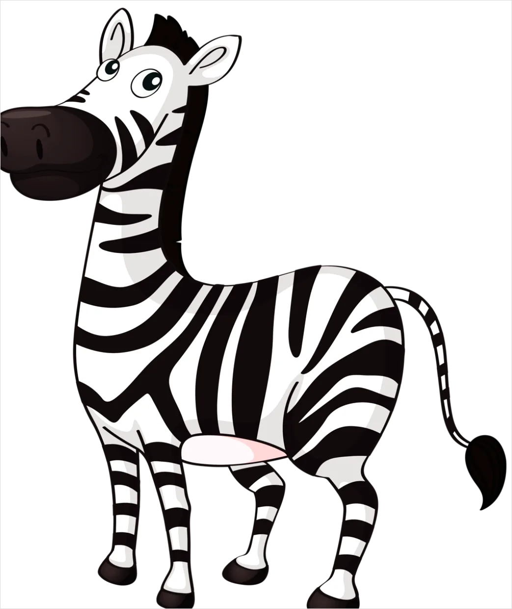 Detail Zebra Transparent Png Clipart Number 10