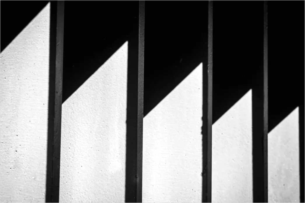 Detail Abstrakter Fensterlicht Schattenmuster Number 16