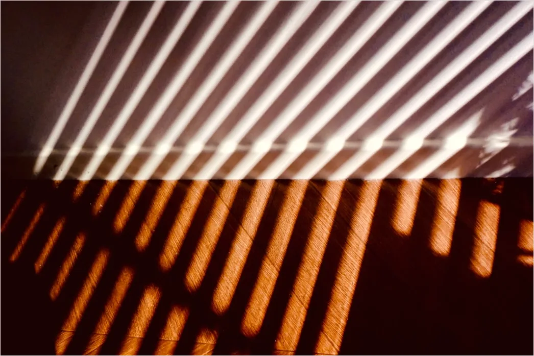 Detail Abstrakter Fensterlicht Schattenmuster Number 5