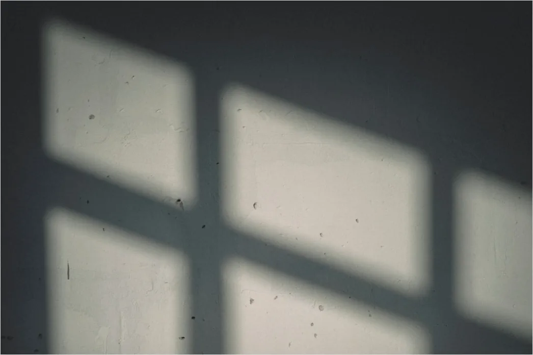 Detail Abstrakter Fensterlicht Schattenmuster Number 6