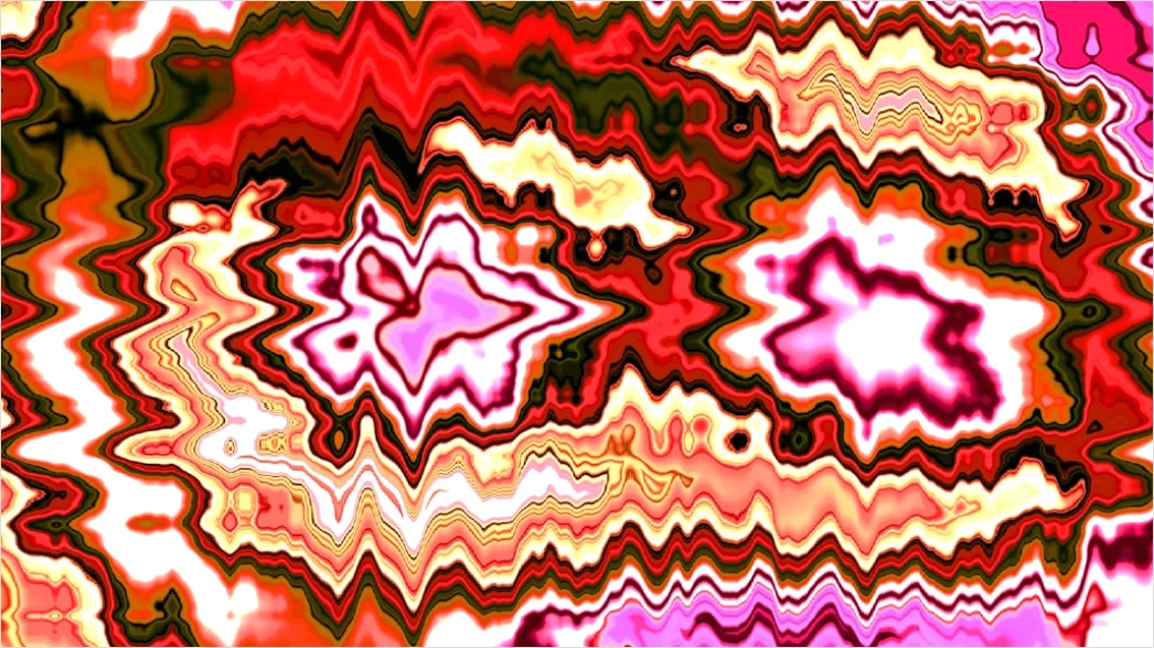 Detail Abstrakter Fractal Muster Hintergrund Bunt Number 11