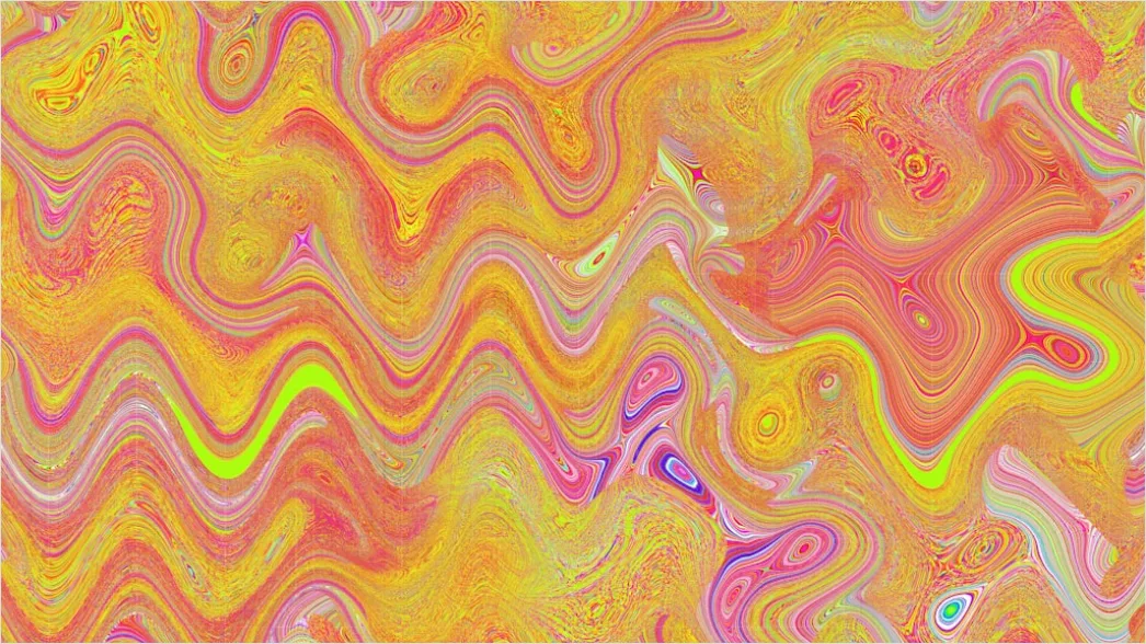 Detail Abstrakter Fractal Muster Hintergrund Bunt Number 12