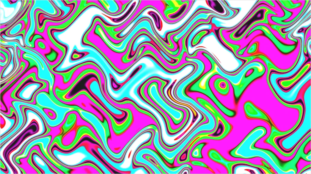 Detail Abstrakter Fractal Muster Hintergrund Bunt Number 16