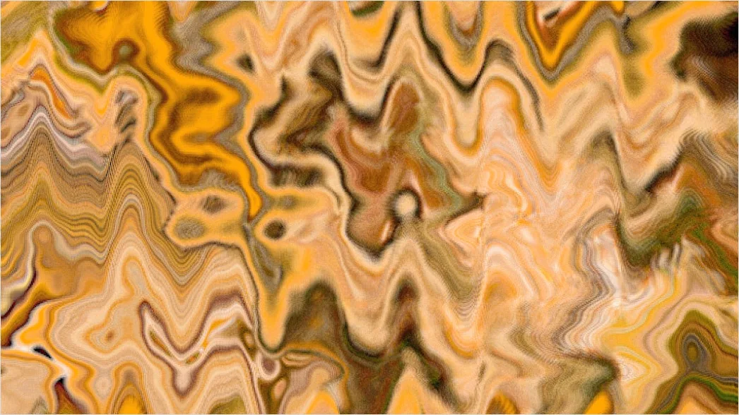 Detail Abstrakter Fractal Muster Hintergrund Bunt Number 3