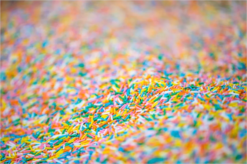 Abstrakter Pastell Konfetti Hintergrund 73dd