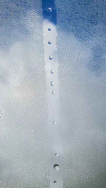 Detail Abstrakter Wassertropfen Glas Hintergrund Number 5