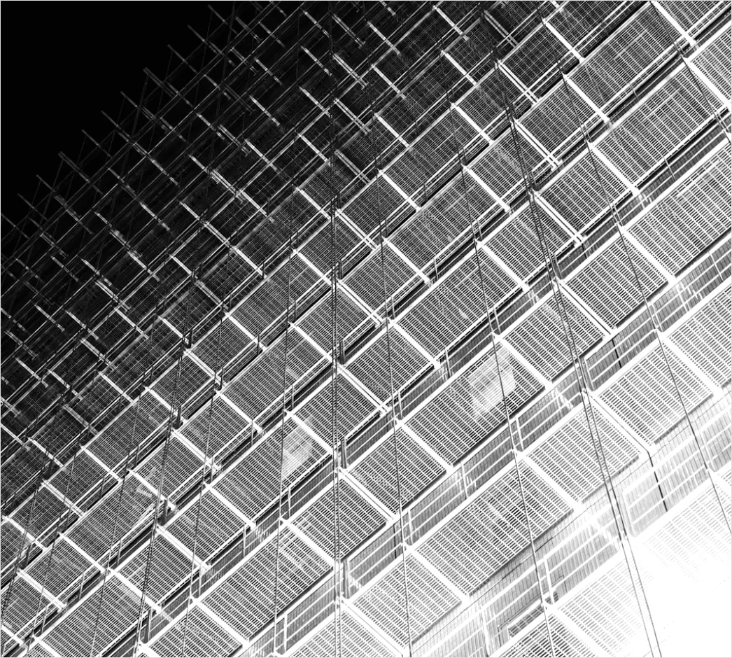 Detail Architektur Linien Muster Hintergrund Clean Number 15