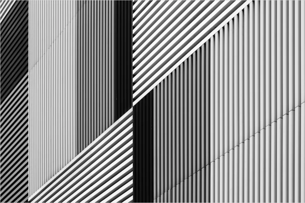 Detail Architektur Linien Muster Hintergrund Clean Number 16