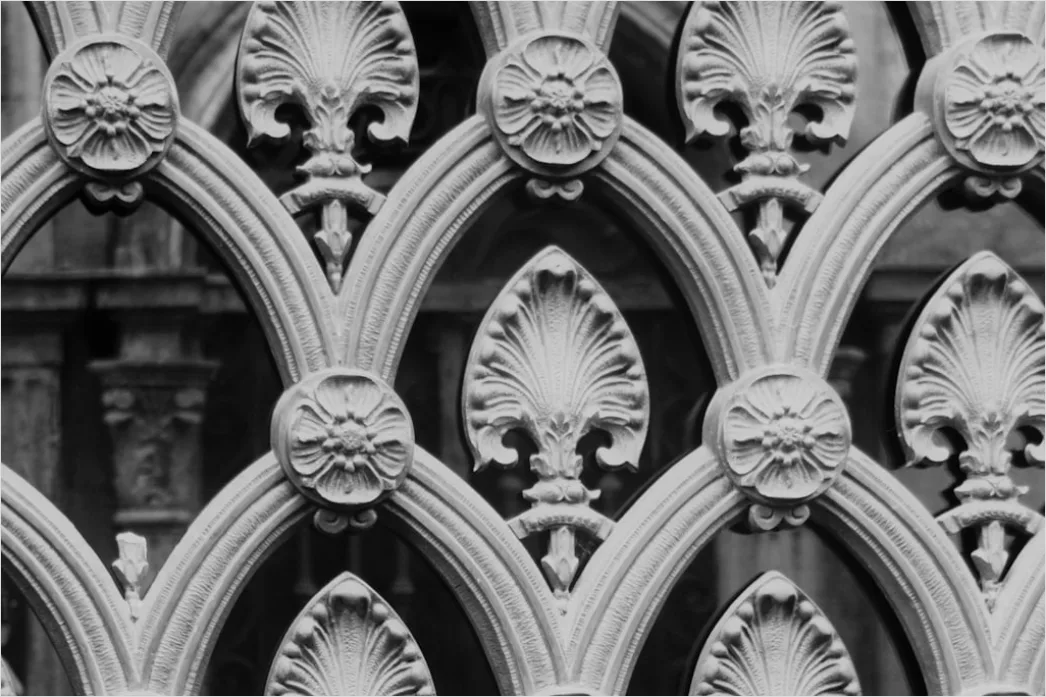 Detail Architektur Muster Auf Wandpaneelen Number 11