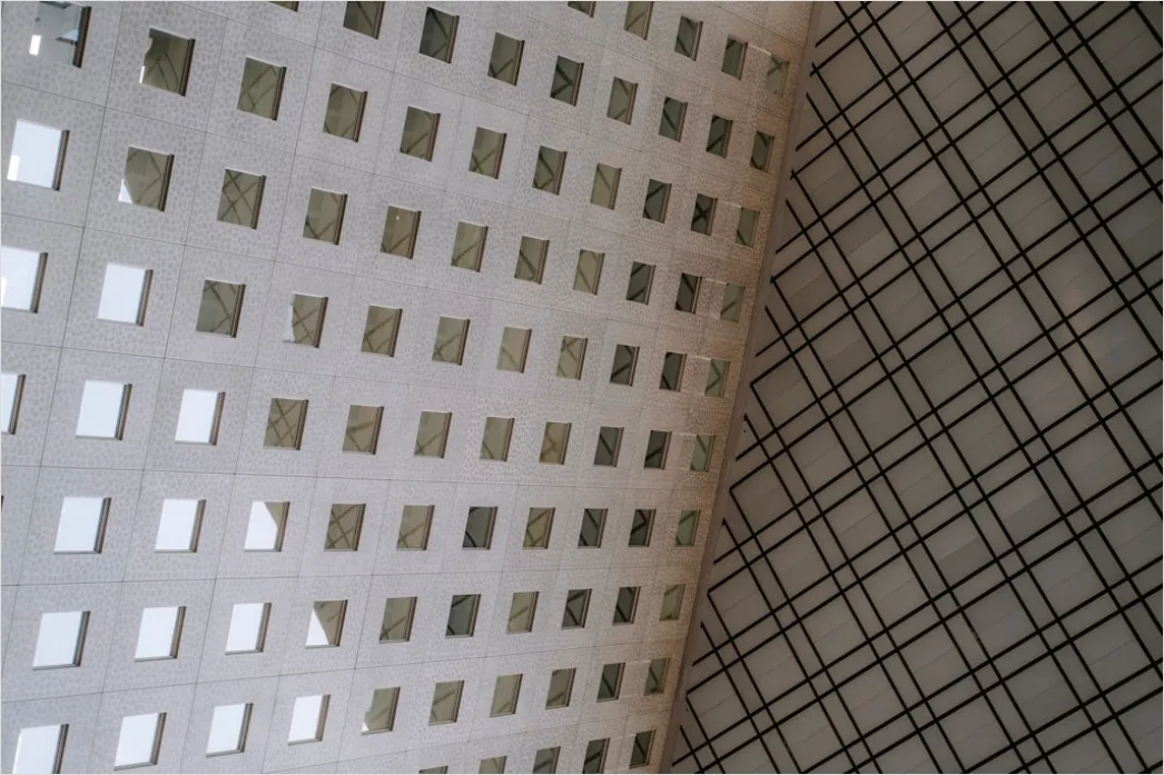 Detail Architektur Muster Auf Wandpaneelen Number 15