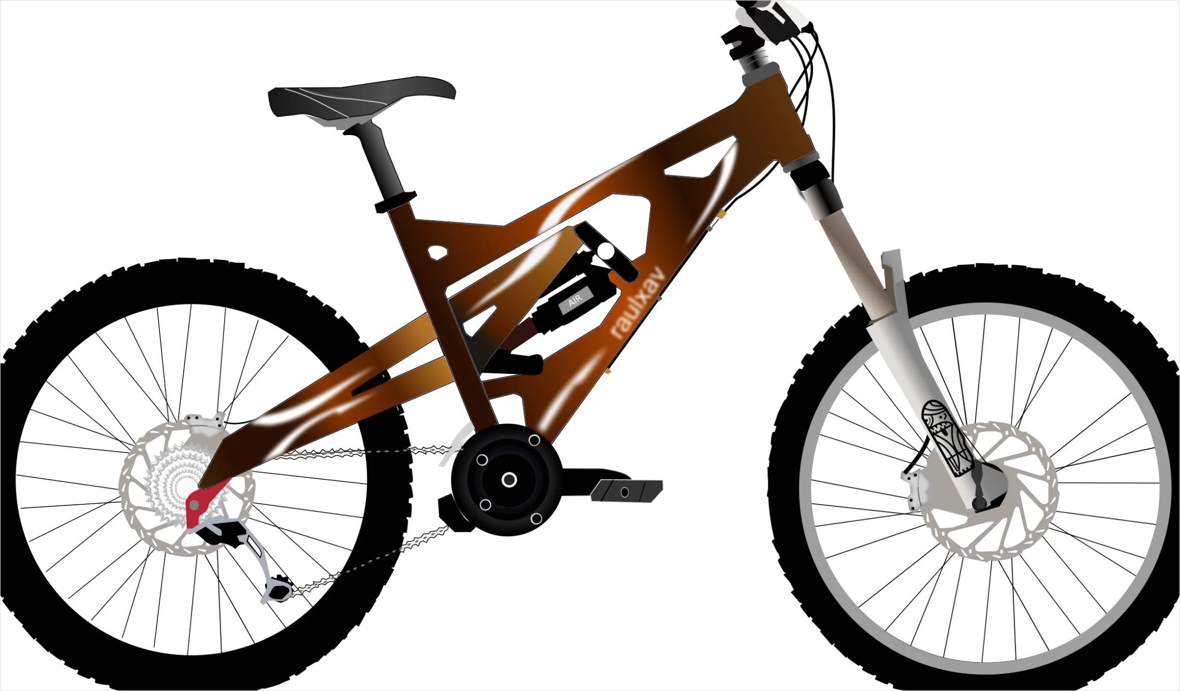 Detail Bicycle Transparent Png Number 11