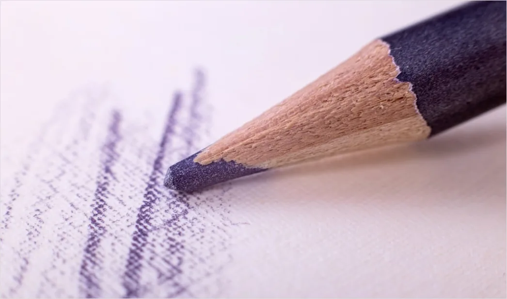 Detail Bleistift Skizze Hand Gezeichnet Auf Papier Number 11