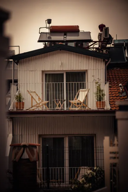 Detail Dachterrasse Wohnhaus Urbane Architektur Number 15