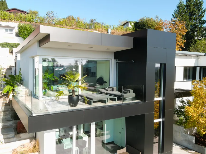 Detail Dachterrasse Wohnhaus Urbane Architektur Number 5