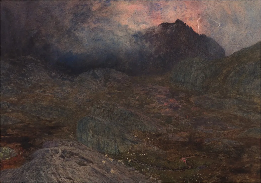 Detail Digital Painting Fantasy Landschaft Concept Art Number 9