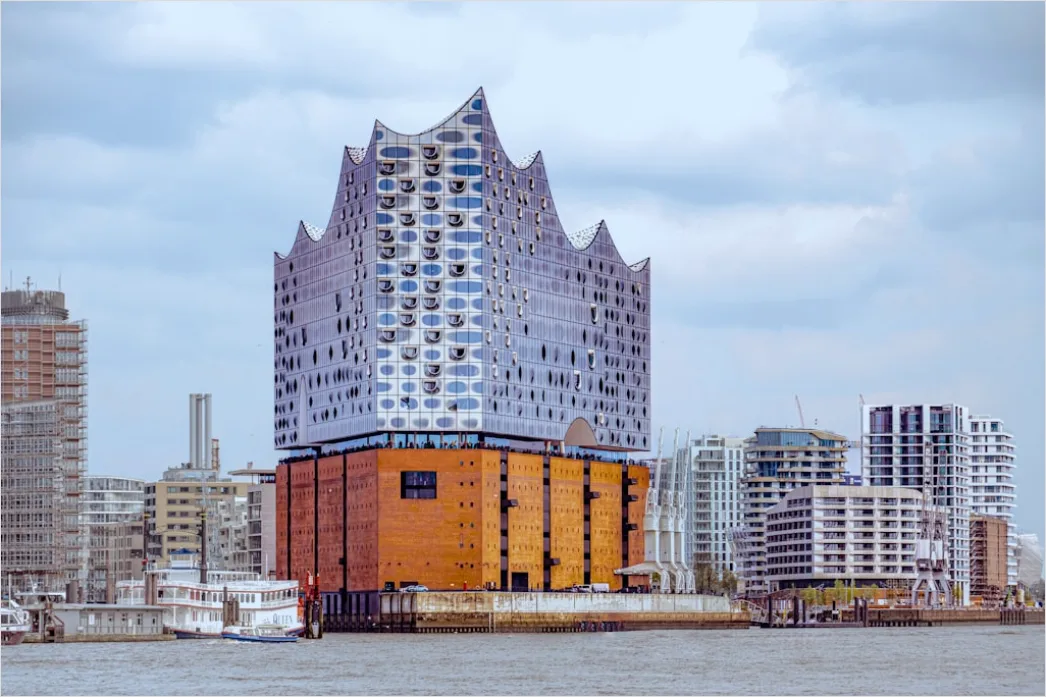 Detail Elbphilharmonie Hamburg Architektur Außenansicht Number 14