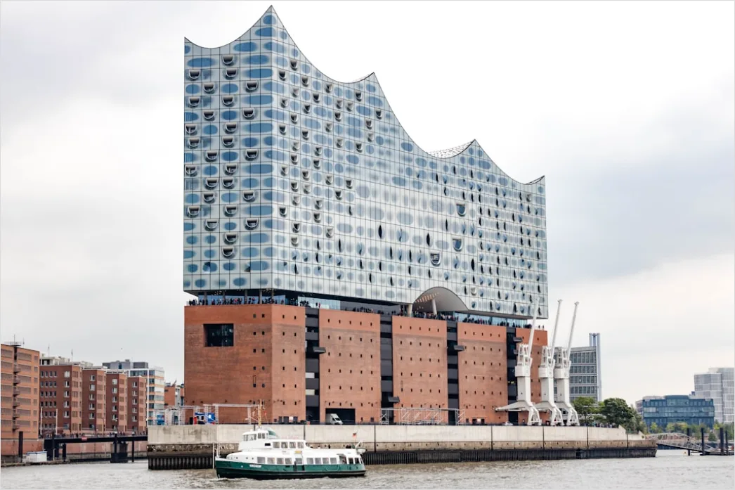 Detail Elbphilharmonie Hamburg Architektur Außenansicht Number 18