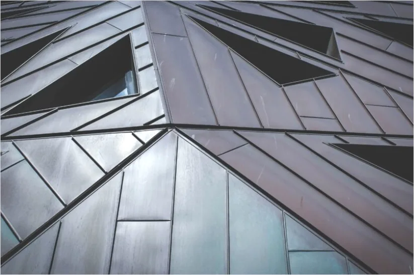 Detail Fassade Fensterreihen Symmetrie Perspektive Number 11