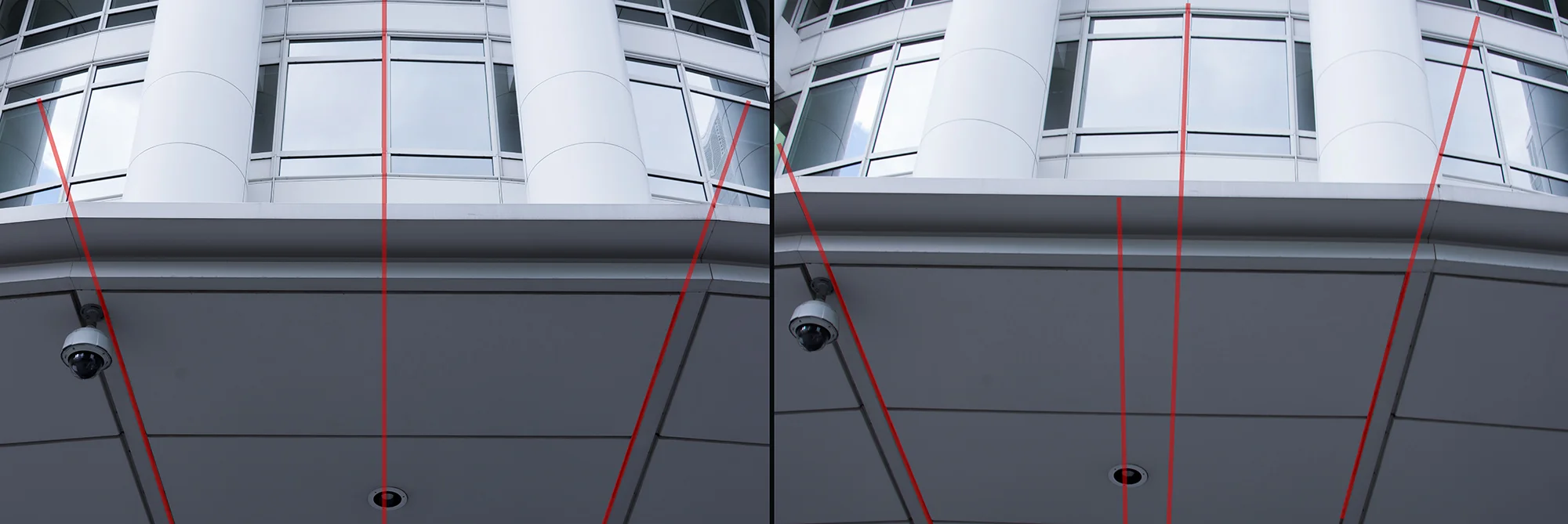 Detail Fassade Fensterreihen Symmetrie Perspektive Number 13