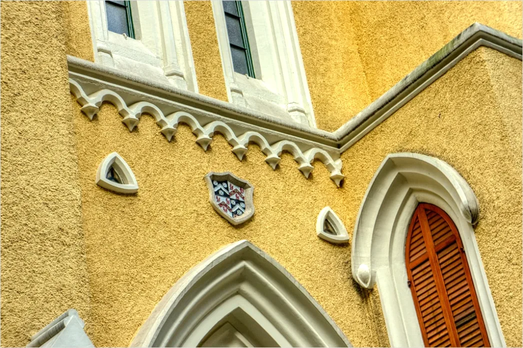 Detail Fassade Mit Ornamenten Historische Detailaufnahme Number 13