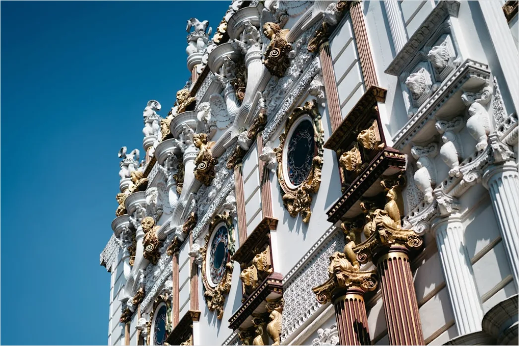 Detail Fassade Mit Ornamenten Historische Detailaufnahme Number 14