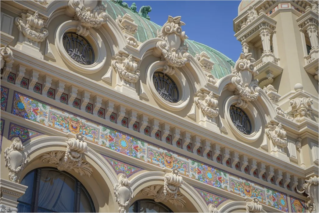 Detail Fassade Mit Ornamenten Historische Detailaufnahme Number 19