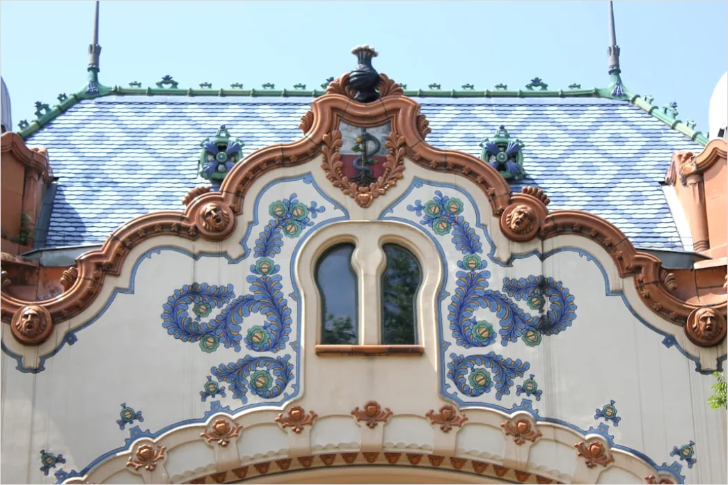 Detail Fassade Mit Ornamenten Historische Detailaufnahme Number 20