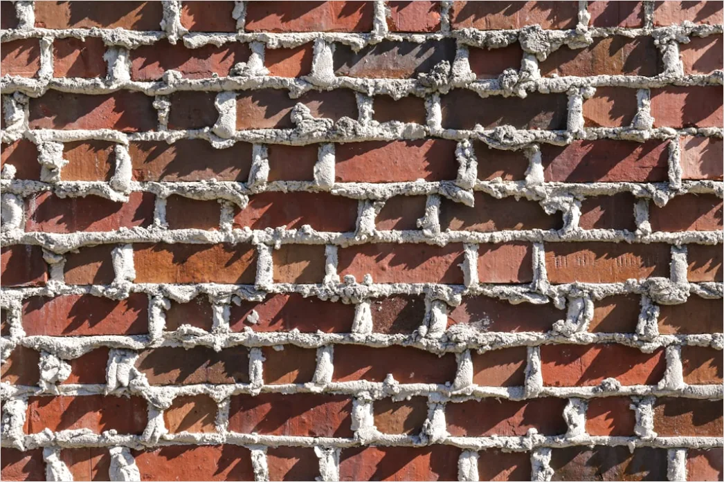 Detail Fassade Ziegelmauer Muster Nahaufnahme Number 11