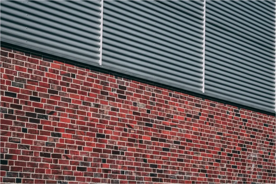 Detail Fassade Ziegelmauer Muster Nahaufnahme Number 3