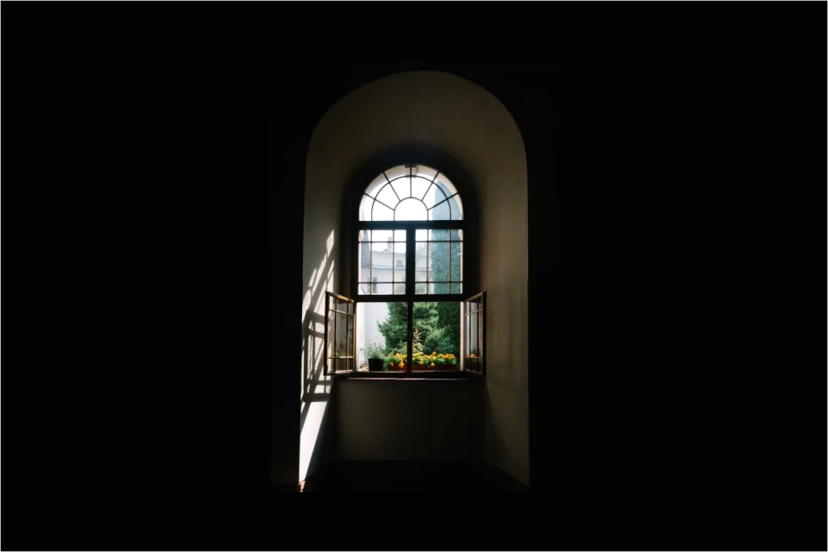 Detail Fensterfront Innenraum Licht Und Schatten Number 11