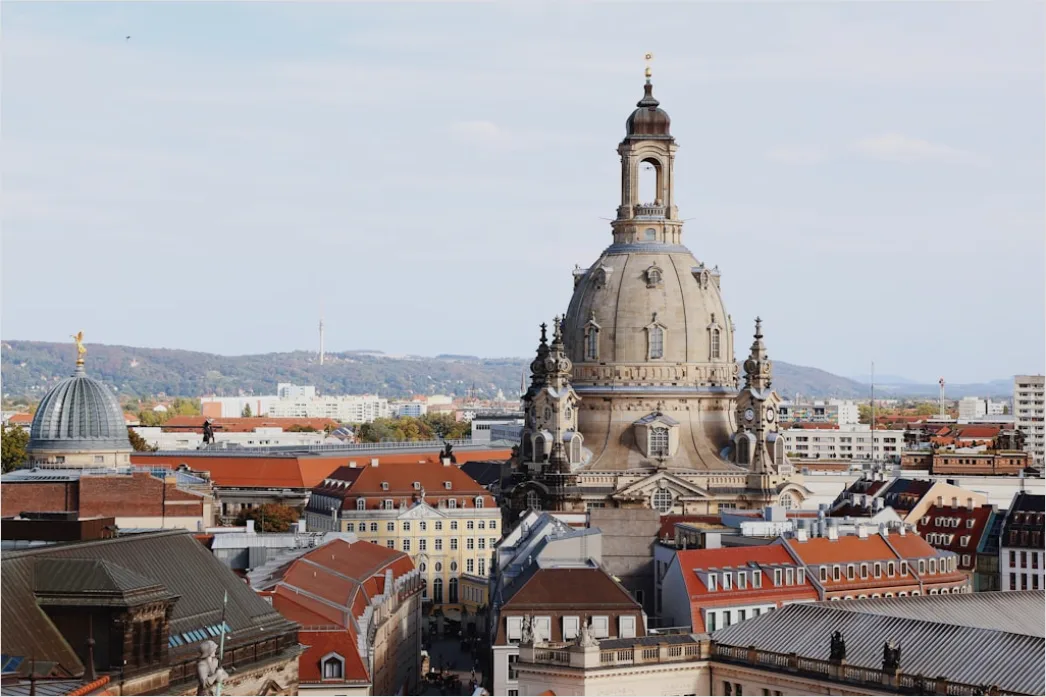 Detail Frauenkirche Dresden Kuppel Altstadt Number 11