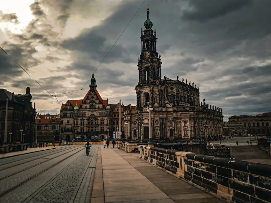 Detail Frauenkirche Dresden Kuppel Altstadt Number 13