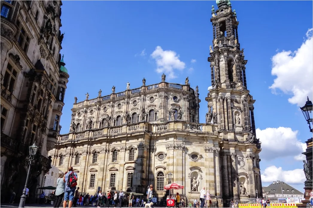 Detail Frauenkirche Dresden Kuppel Altstadt Number 17