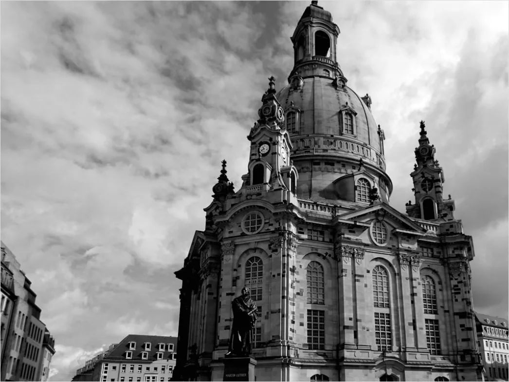 Detail Frauenkirche Dresden Kuppel Altstadt Number 4