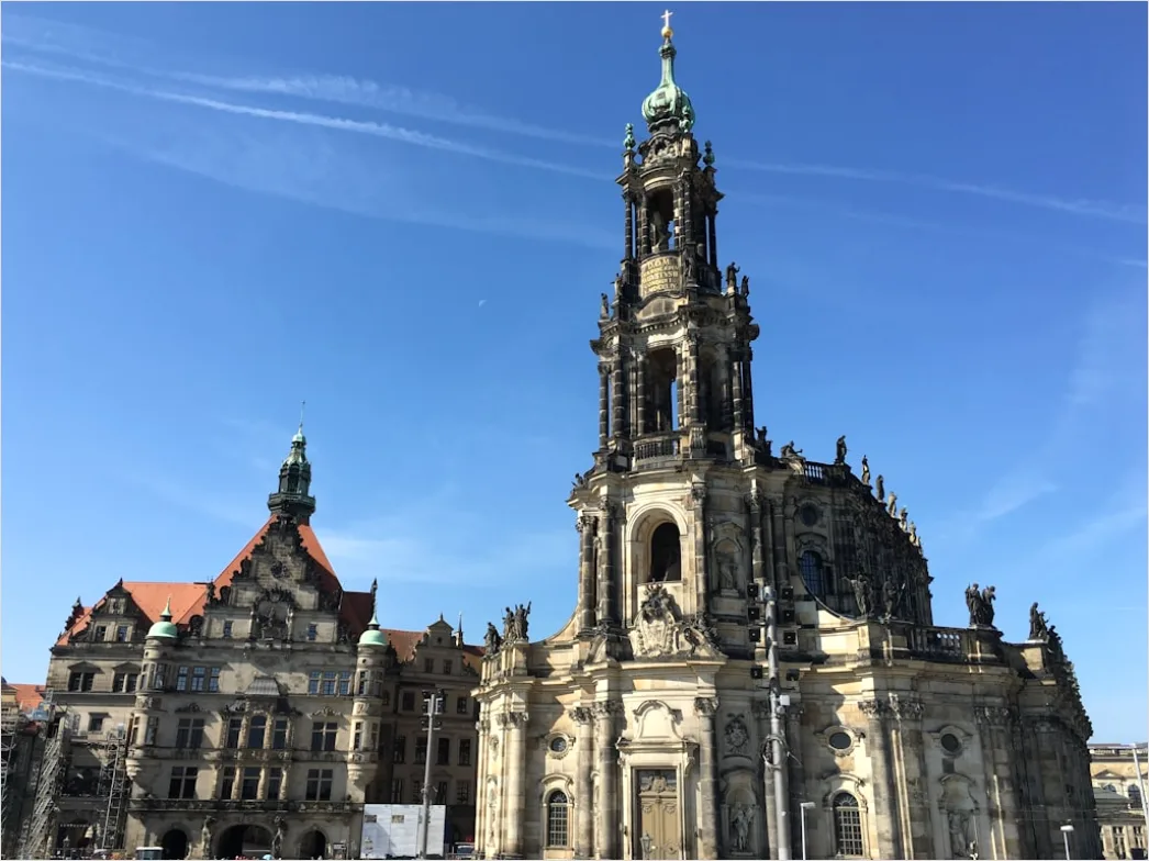 Detail Frauenkirche Dresden Kuppel Altstadt Number 5