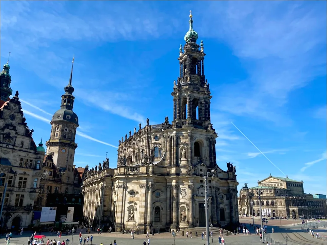 Detail Frauenkirche Dresden Kuppel Altstadt Number 7