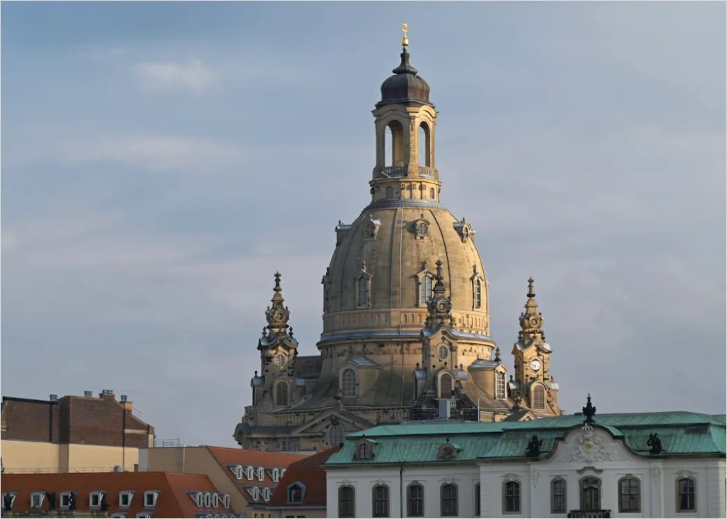 Detail Frauenkirche Dresden Kuppel Altstadt Number 8