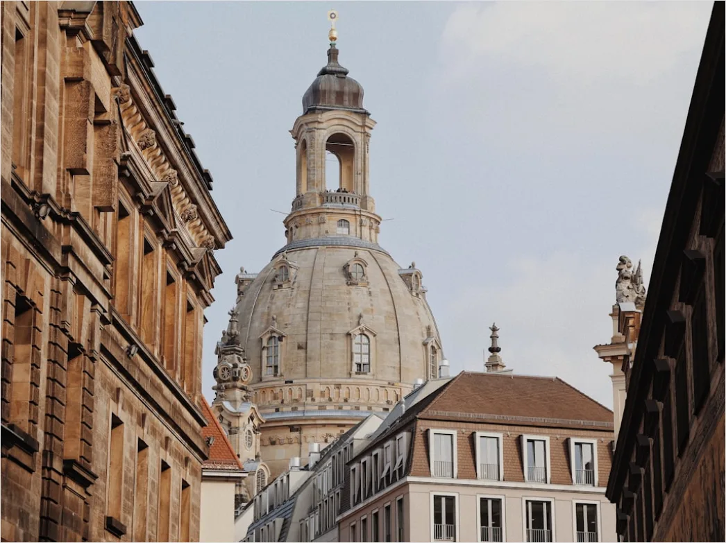 Detail Frauenkirche Dresden Kuppel Altstadt Number 9