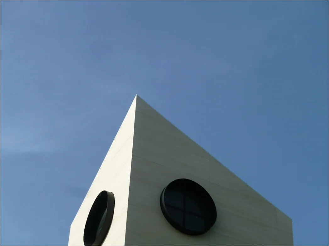 Detail Glockenturm Architektur Minimalistisch Himmel Number 18