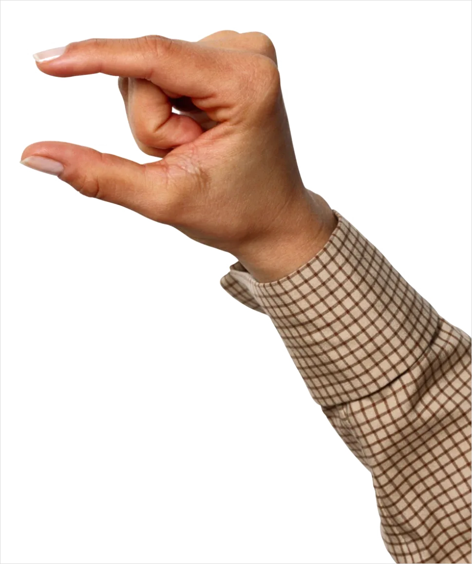Detail Hand Gesture Transparent Png Number 3