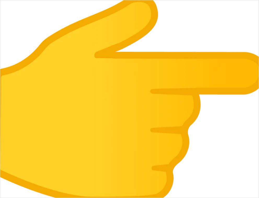 Detail Hand Pointing Transparent Png Number 4
