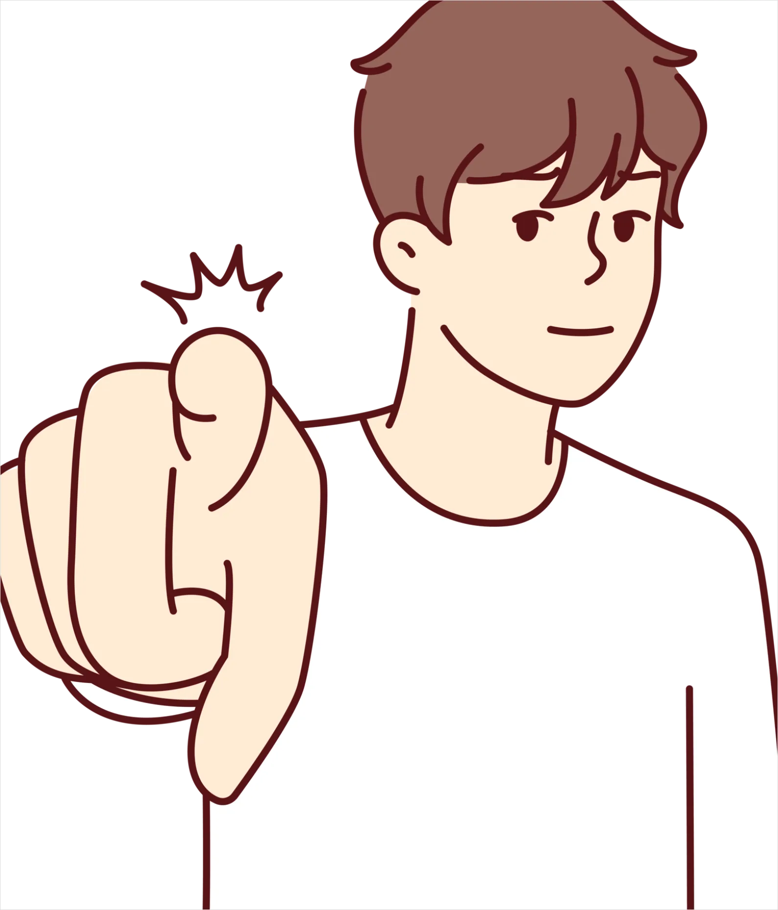 Detail Hand Pointing Transparent Png Number 5