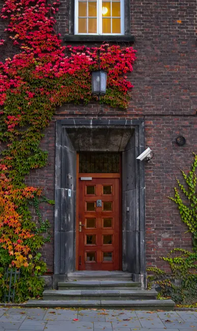 Detail Haus Eingangstür Modern Mit Vordach Number 15