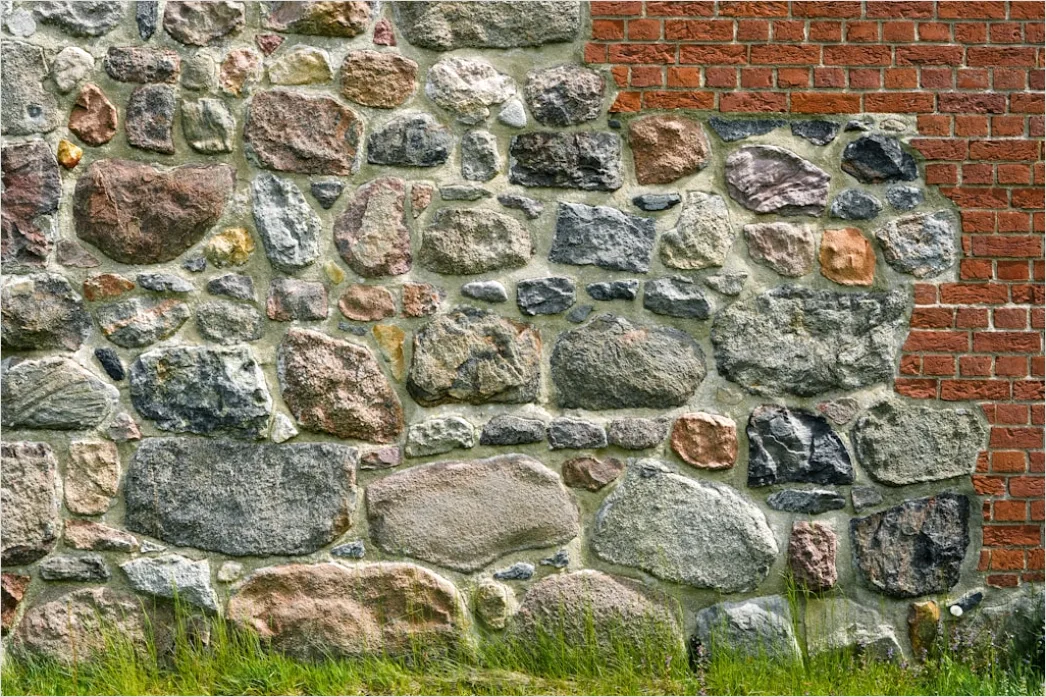 Detail Historisches Stadttor Mit Steinmauer Number 3