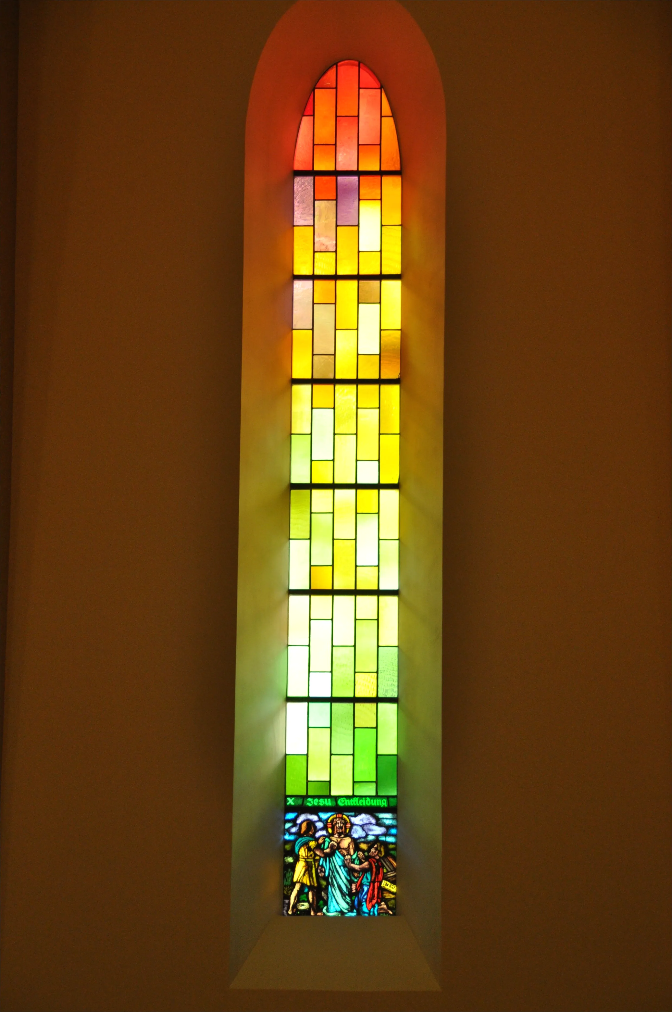 Detail Kirche Innenraum Lichtstrahlen Durch Fenster Number 10