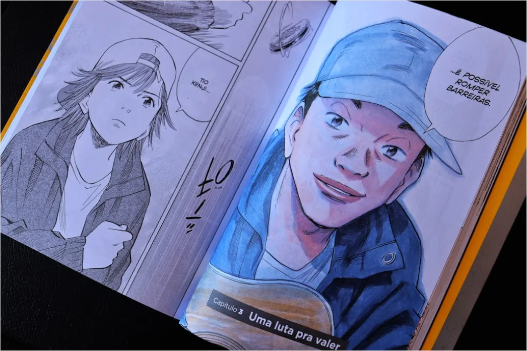 Detail Manga Zeichnung Tuschelinien Schwarz Weiß Number 7