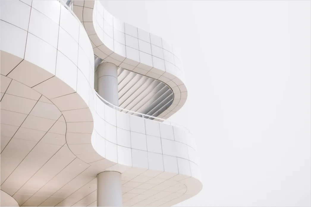 Minimalistische Architektur Hintergrund Weiss Und Grau B767