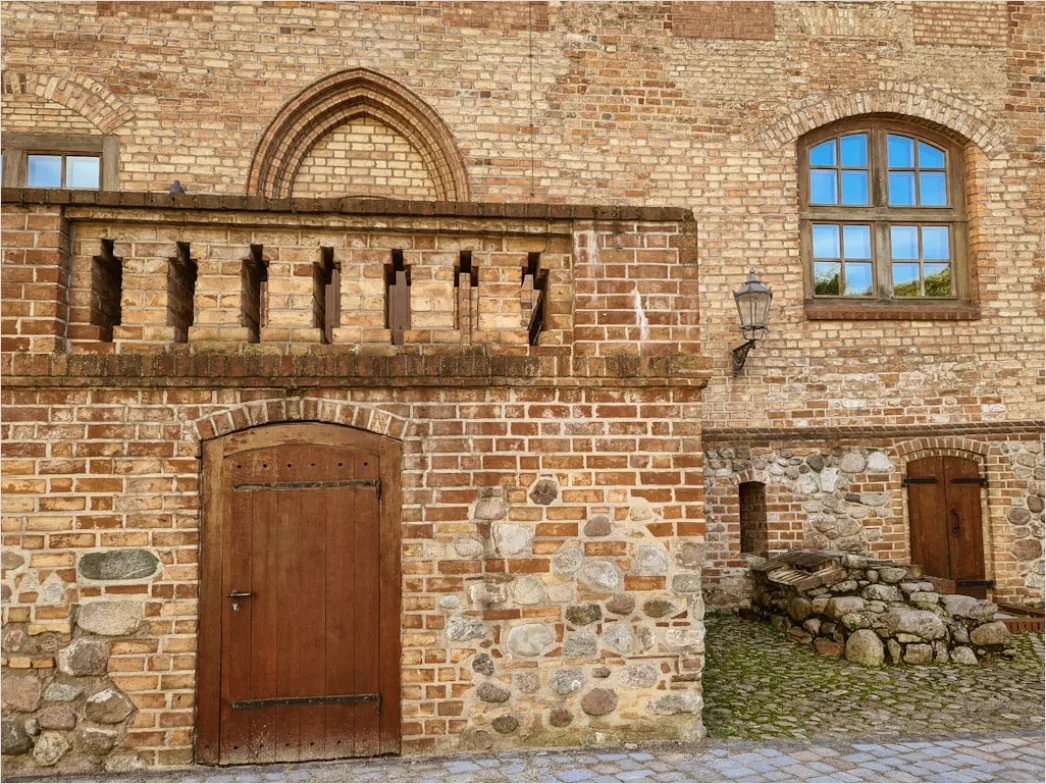 Detail Mittelalterliche Altstadt Gasse Kopfsteinpflaster Number 4