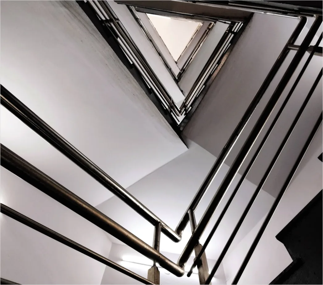 Moderne Architektur Treppenhaus Geometrische Linien 9f08