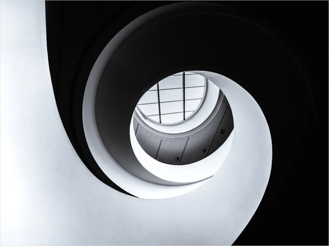 Detail Modernes Treppenhaus Architektur Symmetrie Number 3
